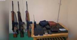 Manipur Police arrests 4 people with huge cache of arms and ammunition in Bishnupur
